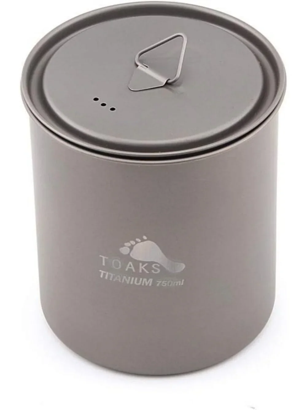 Lightweight Titanium Cooking Pot 750ml - Perfect for Camping & Outdoor